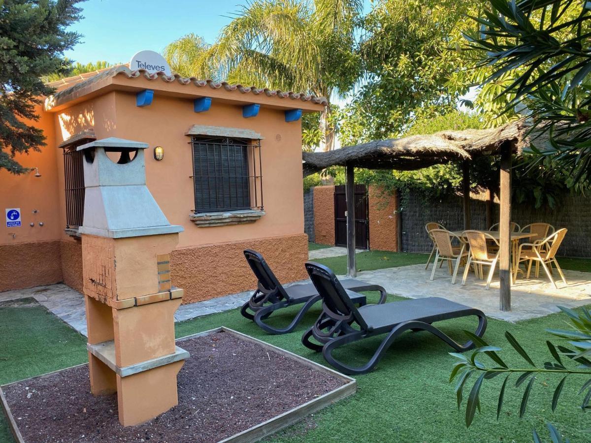 Casa Bungalows Con Jardin Privado Y Piscina Compa Cadiz Exterior photo