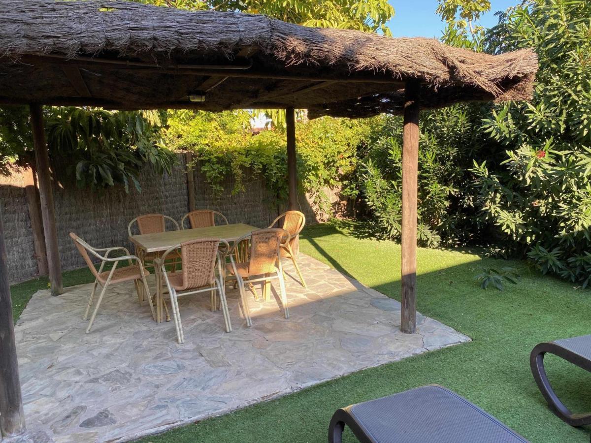 Casa Bungalows Con Jardin Privado Y Piscina Compa Cadiz Exterior photo
