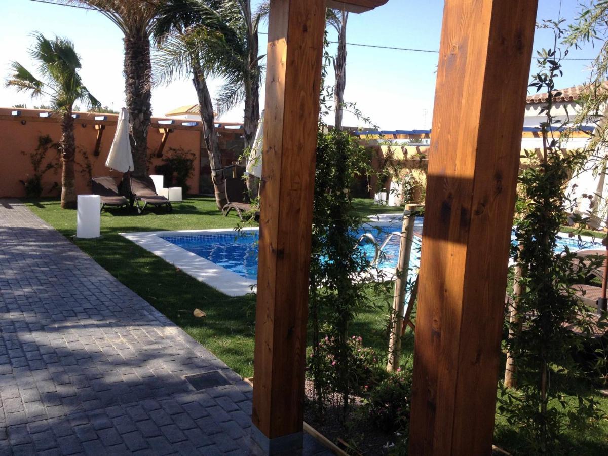 Casa Bungalows Con Jardin Privado Y Piscina Compa Cadiz Exterior photo