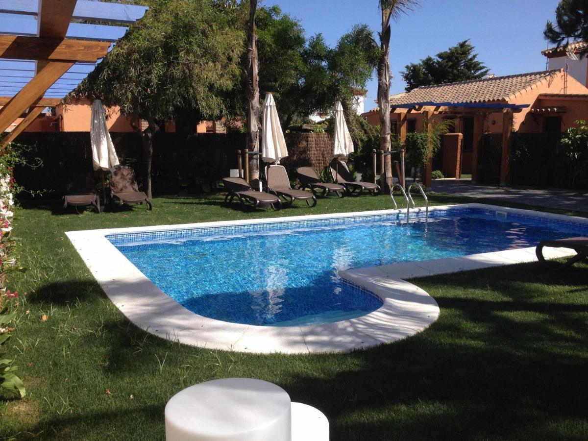 Casa Bungalows Con Jardin Privado Y Piscina Compa Cadiz Exterior photo